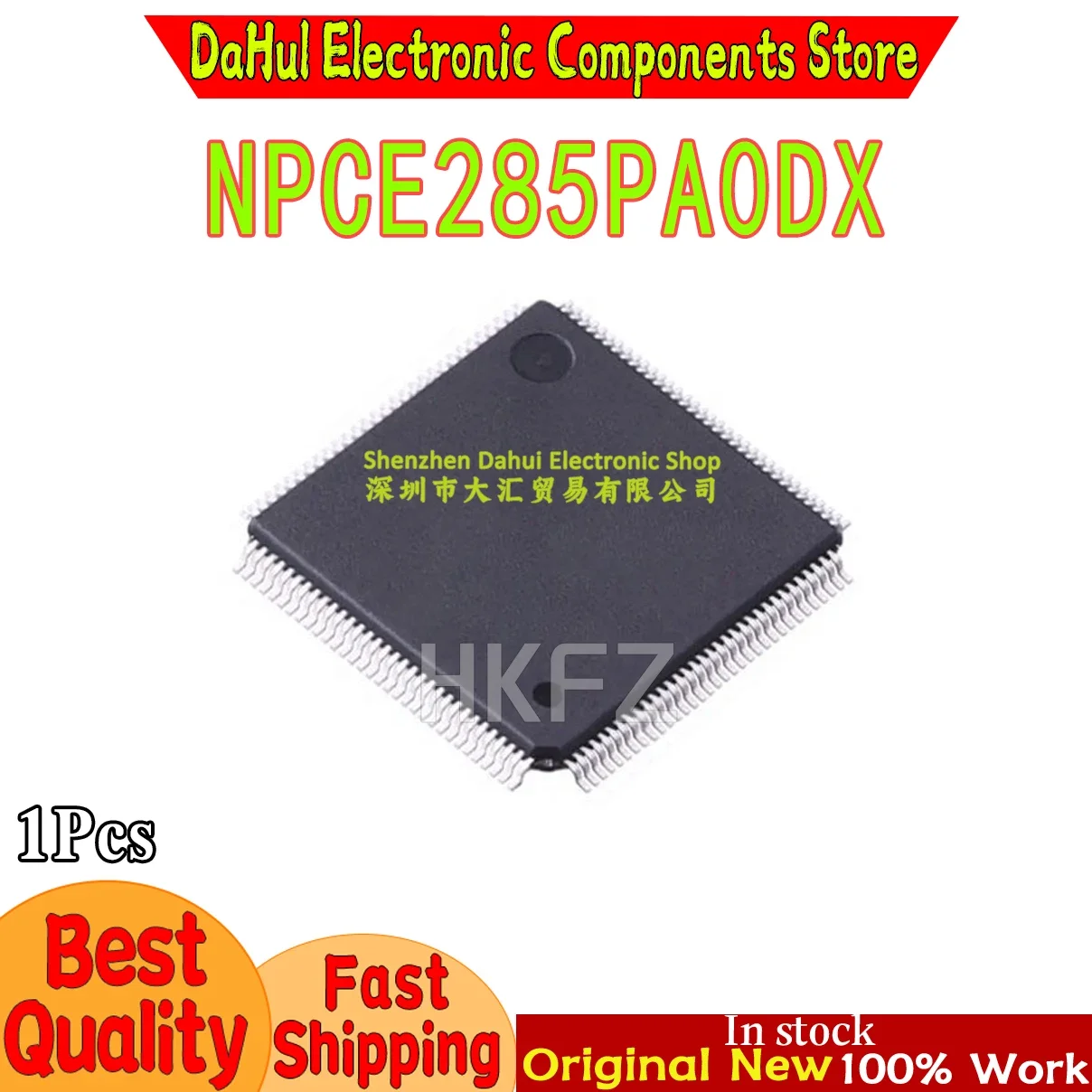 (1piece) 100% New NPCE285PA0DX NPCE285PAODX QFP-128 Chipset In Stock