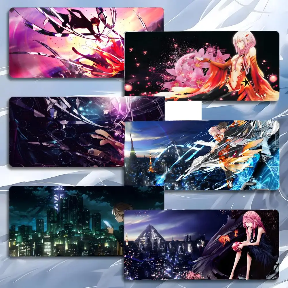 Cool Epic Anime G-Guilty Crown Mouse Pad Mousepad Large Gaming LockEdge Thickened PC Table Desk Mat