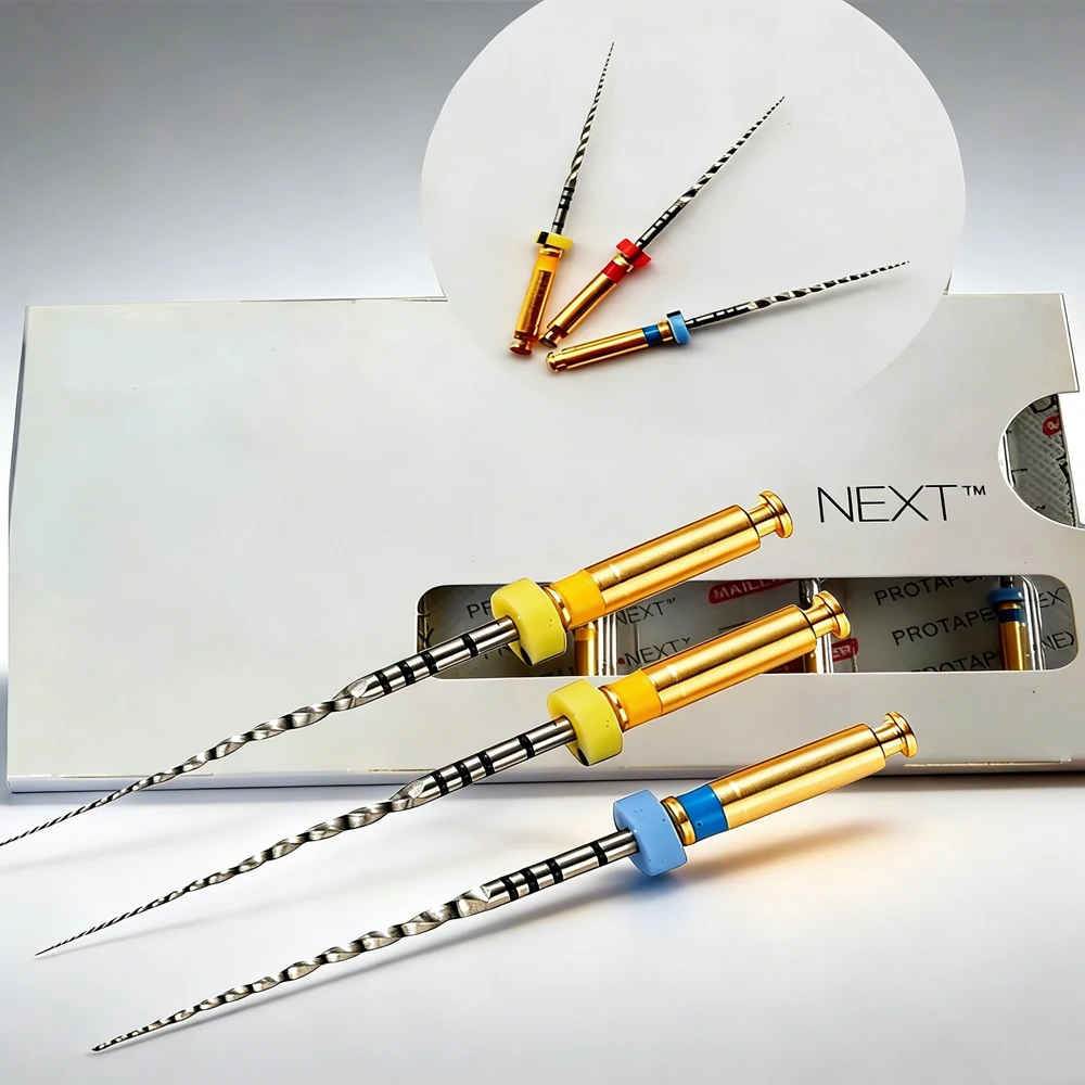 

9Pcs/3Box Pro Ta per Next Dental Root Canal Files NiTi Rotary Endodontic Files Reciprocating Endo Files for Root Canal Treatment