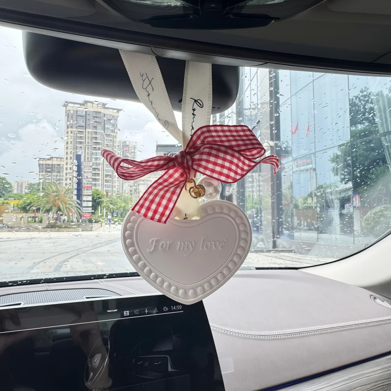 1pc Valentine's Day Aromatherapy Pendant Love Heart Car Air