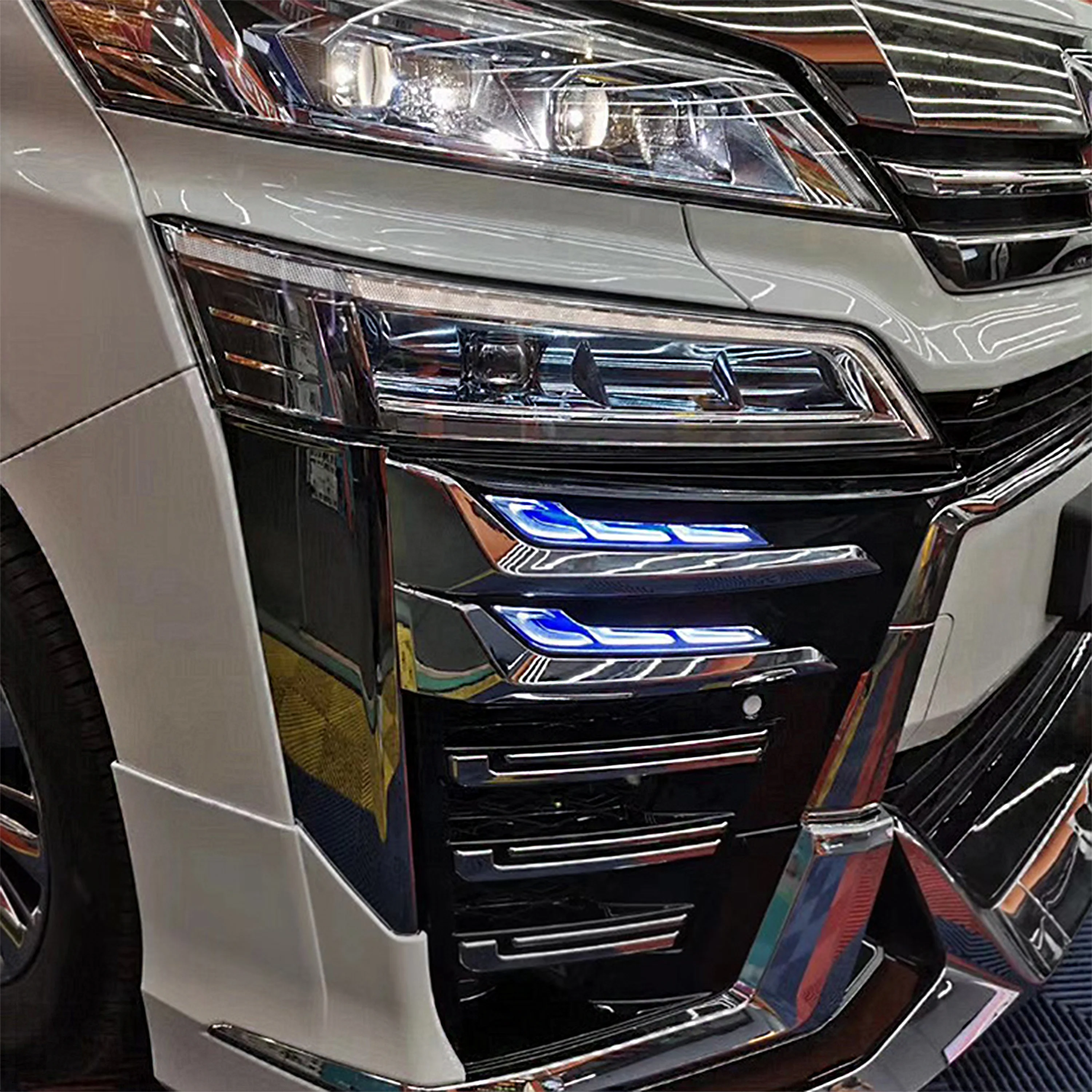 

Автомобильные дневные ходовые огни, светодиодные дневные огни для Vellfire 2015 2016 2017 2018, обновление 2020, ZG дневные огни