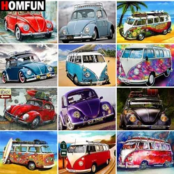 HOMFUN Full Square/Round Drill 5D DIY Diamond Painting