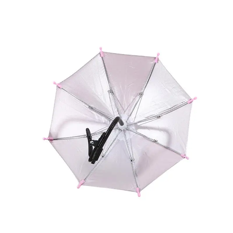 Biegsames Design Auto-Handy-Sonnenschutz Blendschutz mit Clip Handy-Regenschirm Verstellbare Rutschfeste Auto-Handyhalterung – Detail 14