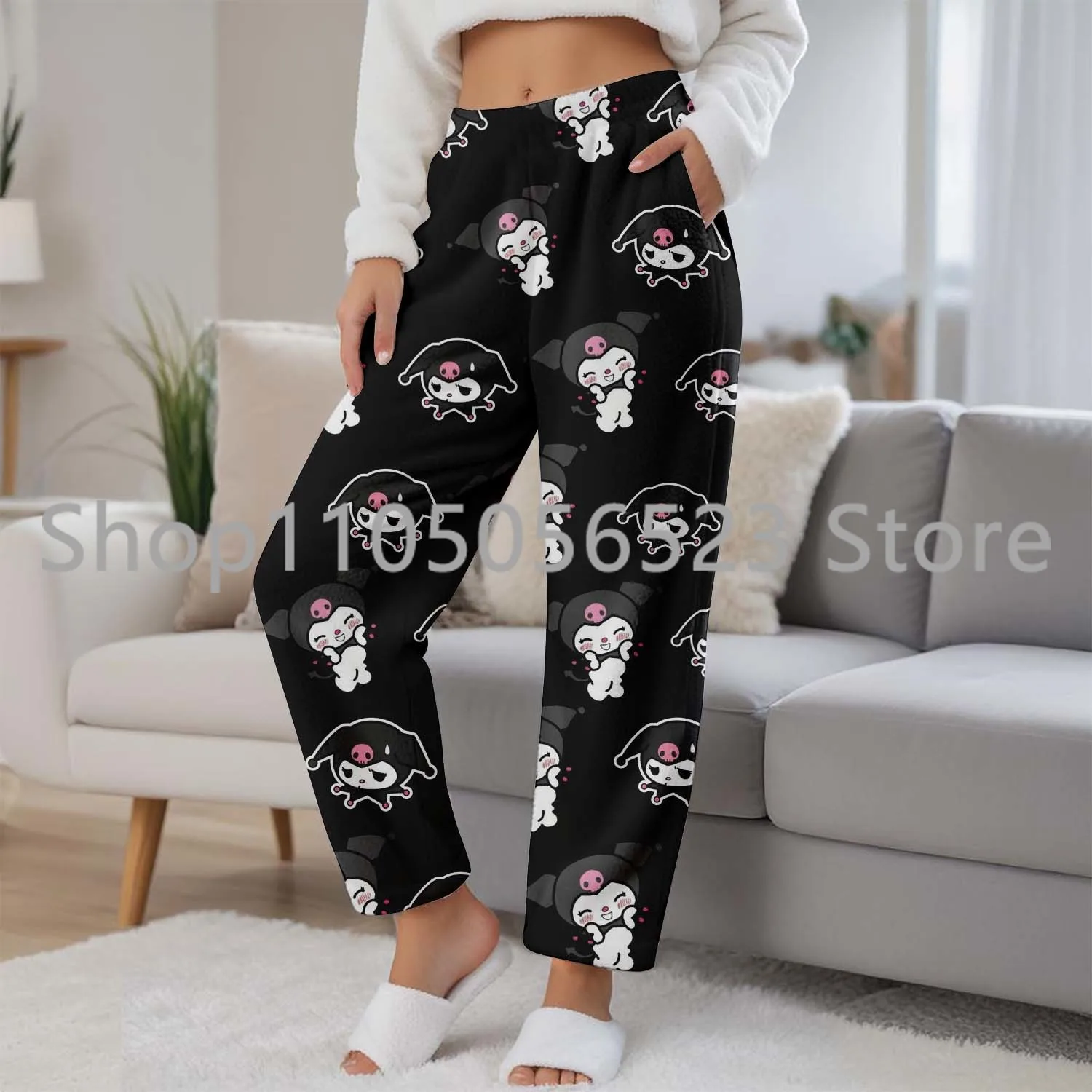 

Most Popular 3D Printed Cute Cartoon Flannel Pants Casual Outdoor Wear for Women, Girls & Boys with Cozy Flannel Fabric