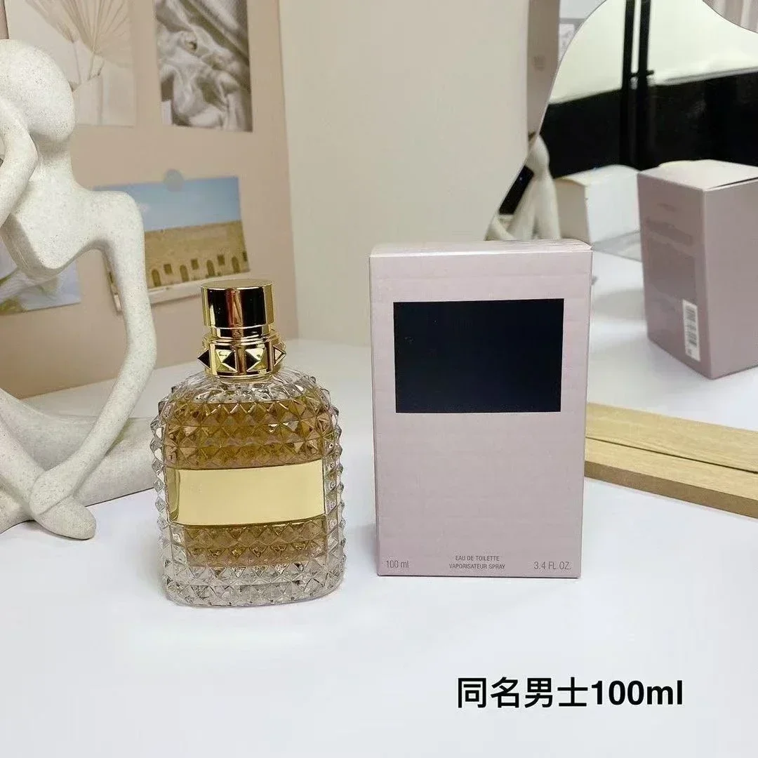 100ml Brand Perfume Designer Glass Bottle Mr Darkness Long Lasting Rose Eau de Floral Woody Cologne For Men Women Perfume