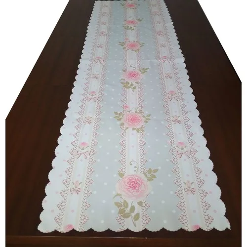 Kırlentdünyası Pillow decorate World Rose Pattern Decorative Runner