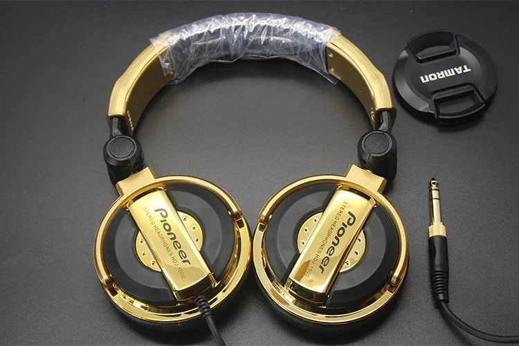 DJ disc music headphones Microphone free DJ disc music headphones for both mobile phones and computers