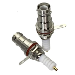 1pcs Connector SHV 5000V 5KV RP BNC Female Bulkhead Solder Panel Mount Audio Speaker RF Coaxial