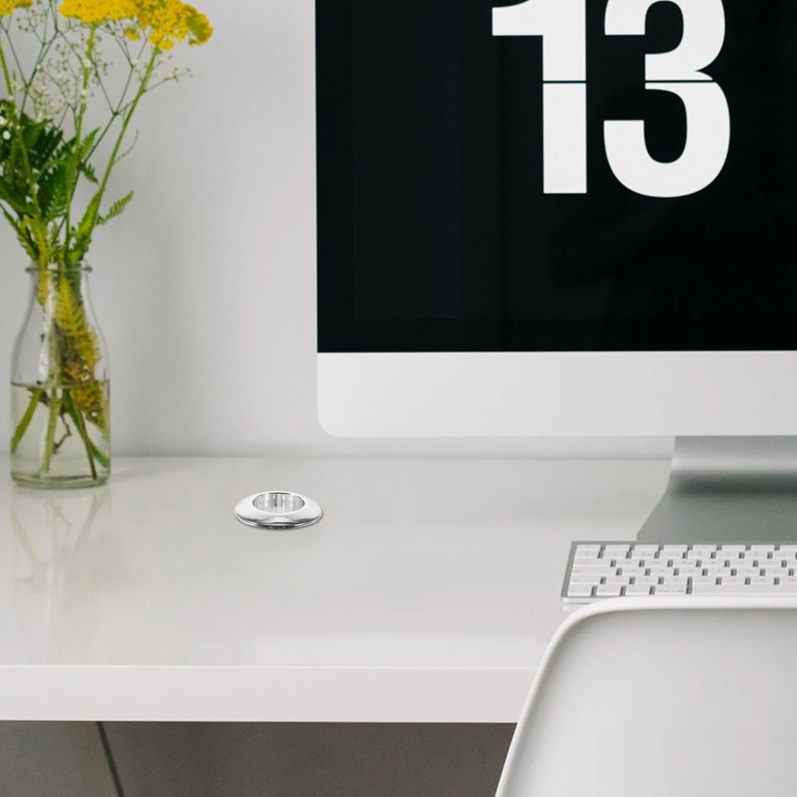 

10Pcs Cable Hole Grommets Desk Wire Organizer Computer Table Cord Hole Covers Decorative Wire Grommets Cord Organizer