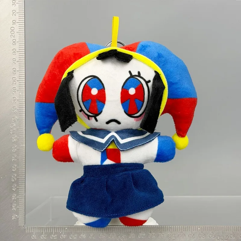 17CM New Kawaii The Amazing Digital Circus Series Clown Plush Toy Cartoon Character Cute Creative Skin-friendly Stuffed Toy Gift