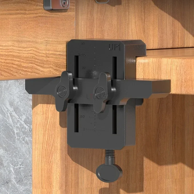 Easy Install Cabinet Door Mounting Jig Cabinets Frame Clamp Household Hidden Door Abs Plastic Mounting Support Woodworking Tools