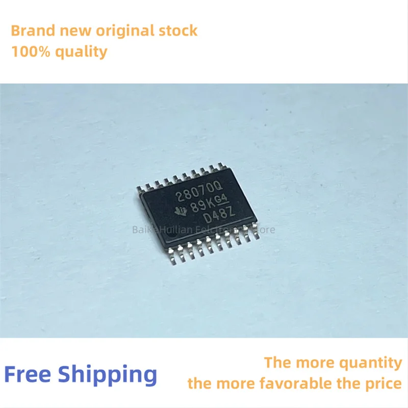 50pcs/lot Free shipping UCC28070QPWRQ1 screen printed 28070Q TSSOP20 power factor correction chip brand new original stock