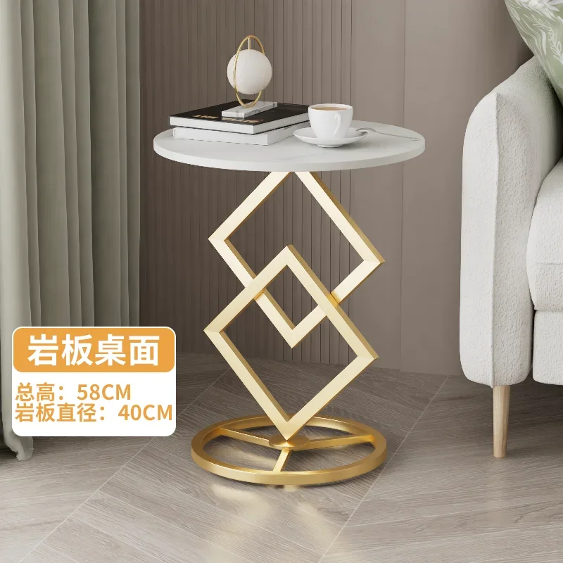 Modern Luxury Living Room Coffee Tables Base Book Dressing Console Coffee Table Service Bedside Hall Table Basse Mesa Furniture