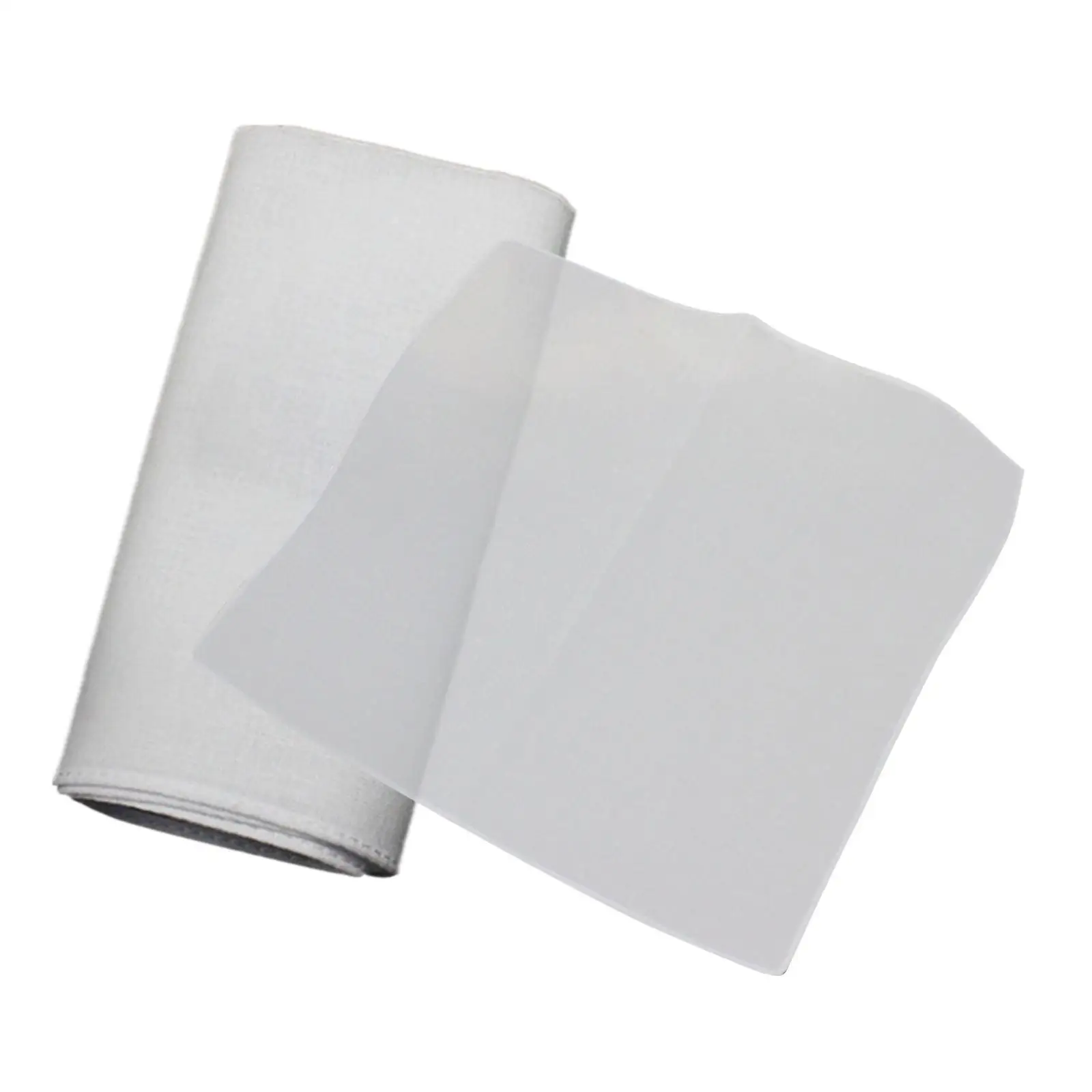 10 Stück reinweiße Taschen tücher 42s weiße Taschen tücher für hand gefertigtes Basteln