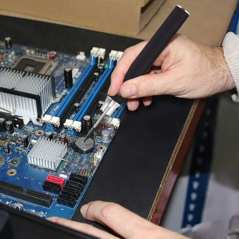 510 Thread Pen Solder Iron 3 Gear Adjustable Voltage 1100mAh Mini Soldering Iron Kit USB Rechargeable Welding Iron Tool Pen