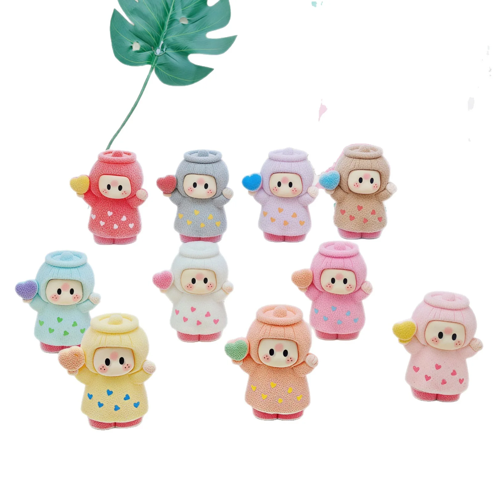 

New model 10PCS ornaments cute and cute resin accessories car