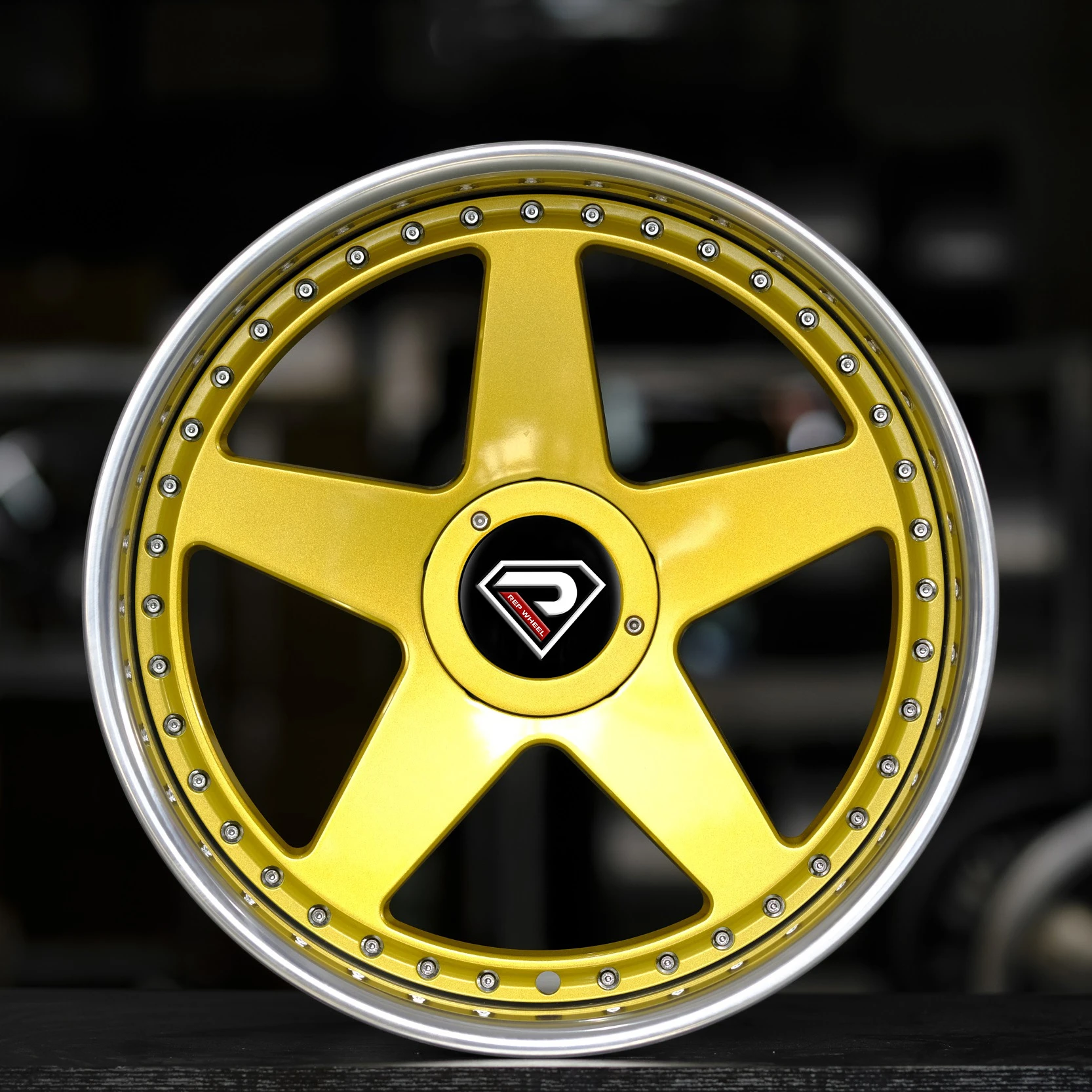 Wholesaler UNBO Spoke Wheels 18/19/20/21/22 Inch China Deep Convace Customized Forged Wheels