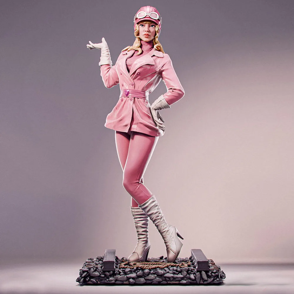 

Penelope масштаб 1:18 неокрашенный комплект моделей из смолы-сделай сам аниме девушка Коллекционная фигурка для рисования и отображения (A2941)