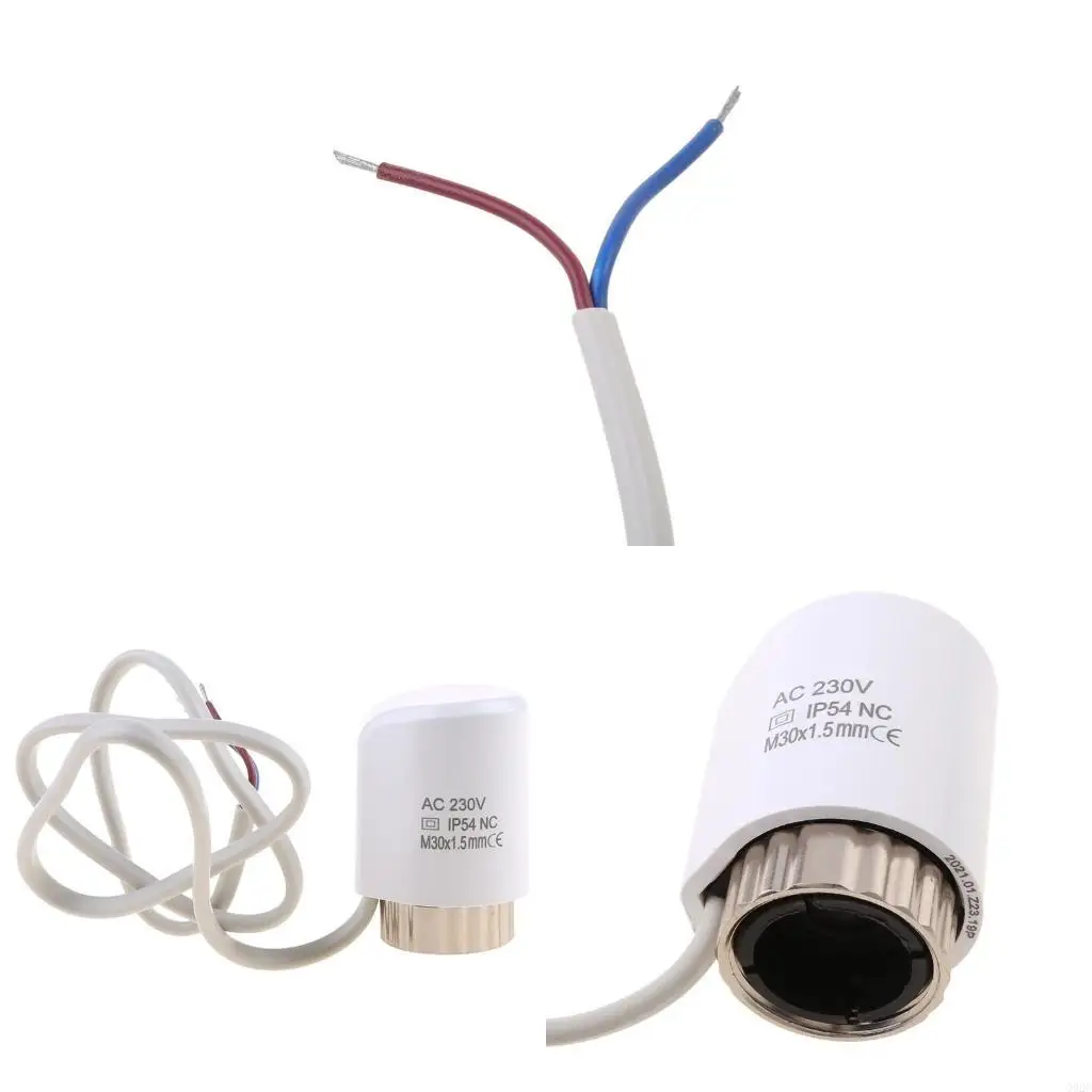 G92C Electric Thermal Actuator AC 230V Normally Closed for TRV Thermostatic Radiator