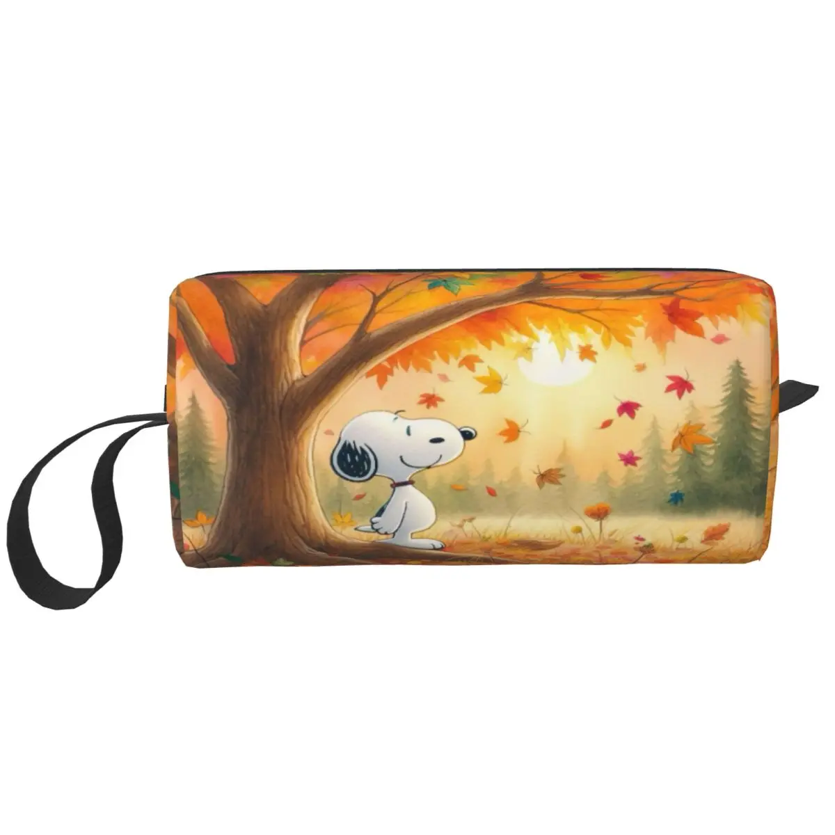 

Custom Cartoon Snoopy Makeup Bag Women Travel Cosmetic Organizer Fashion Storage Toiletry Bags