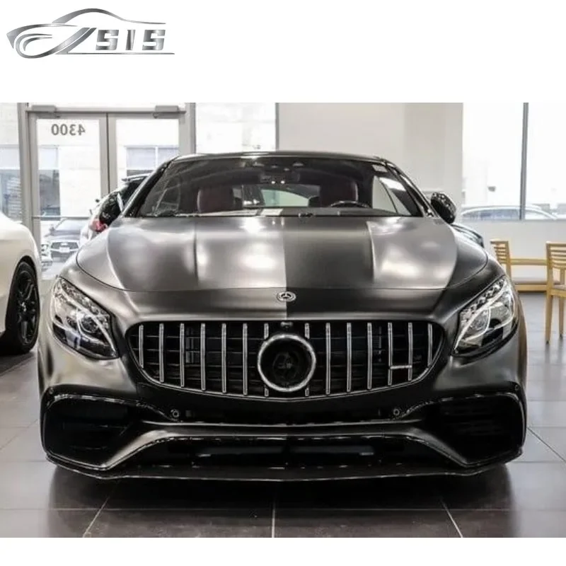 C217 body kits fit for S class coupe C217 W217 2014-2022 to S63 style body kits PP material body kits for S63 coupe C217