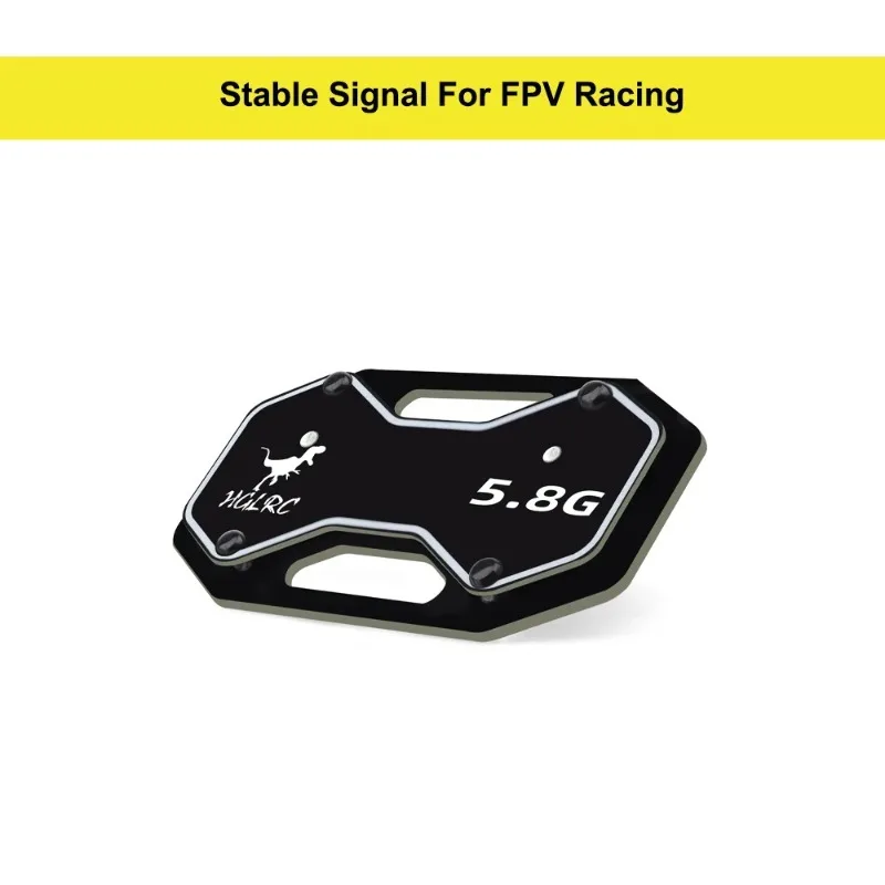 HGLRC V1 2in1 5.8G LHCP Patch Directional Antenna,Compatible With Dragonview FPV Goggle Long Range Receiver RC Model Accessories
