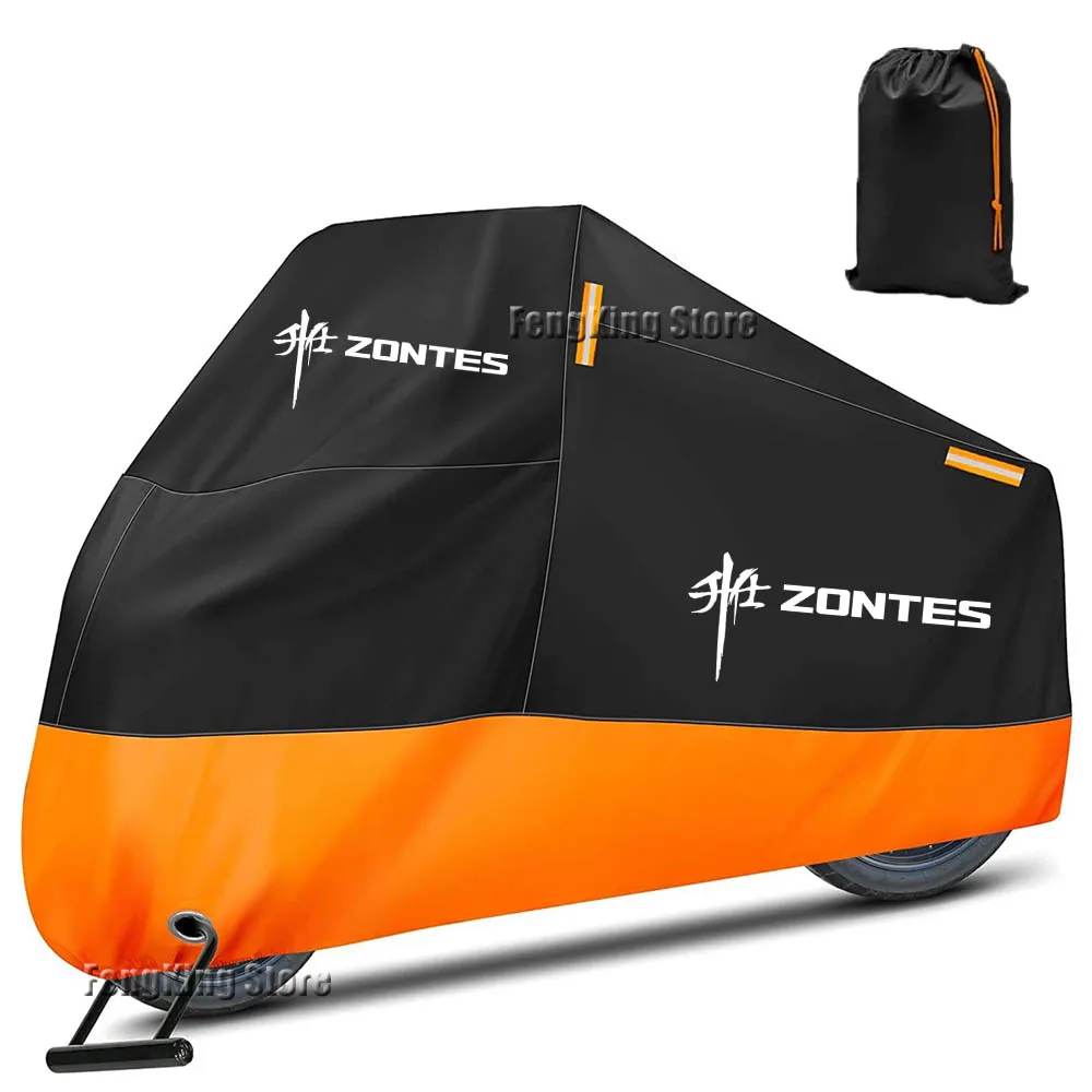 

Для ZONTES 368D 703F 150D 150M 350D 350T чехол для мотоцикла водонепроницаемый уличный мотоцикл дождь пылезащитный снег солнце УФ-защита