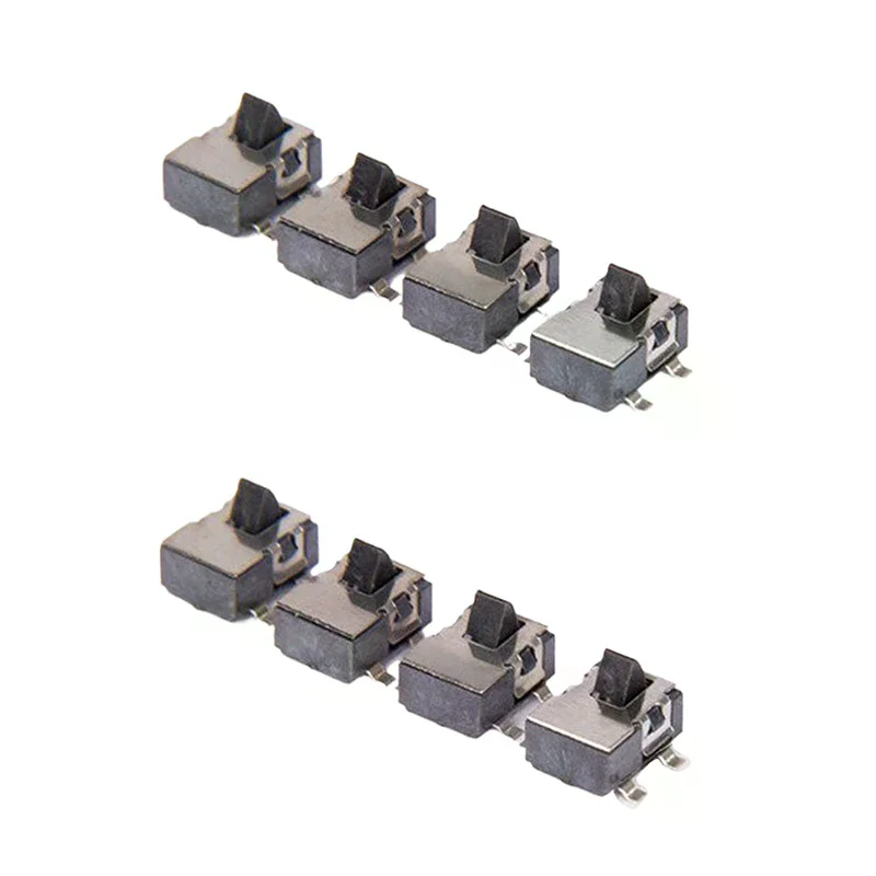 10pcs 4 Pin Mini Slide Reset Micro Toggle Switch Miniature Humidifier Detection Switch Four Foot Pad Switch Home Decor