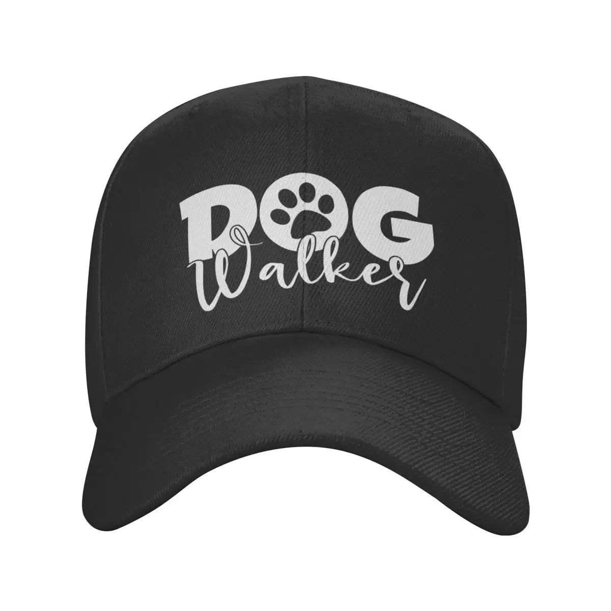 Dog Walker Tee, Funny Dog walking Baseball Cap Bobble Hat Ball Cap hard hat Designer Hat For Women Men's