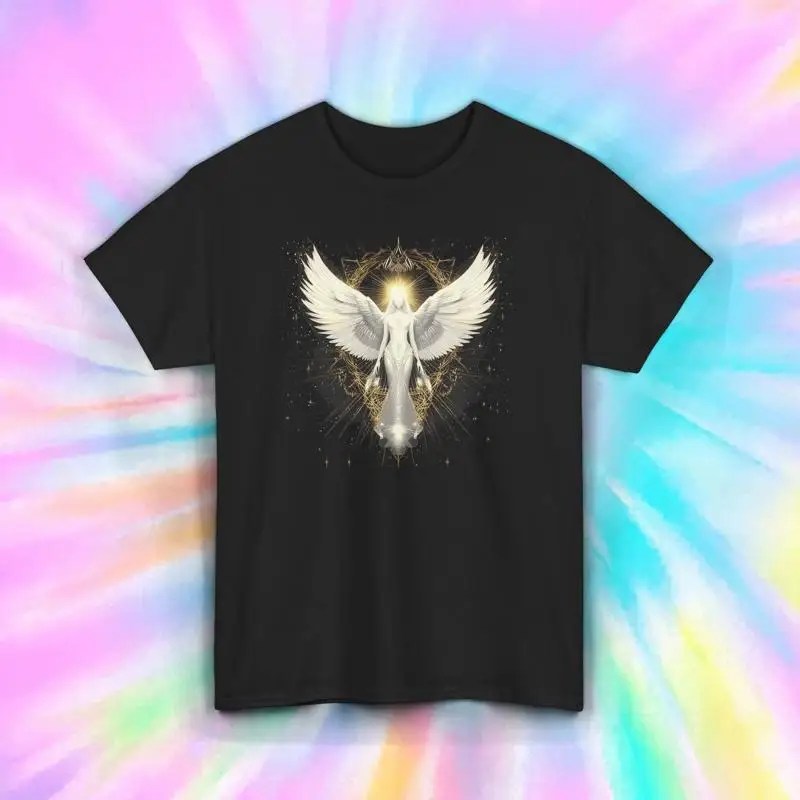 

Angel Wings T Shirt Celestial Divine Light Spiritual S 5XL