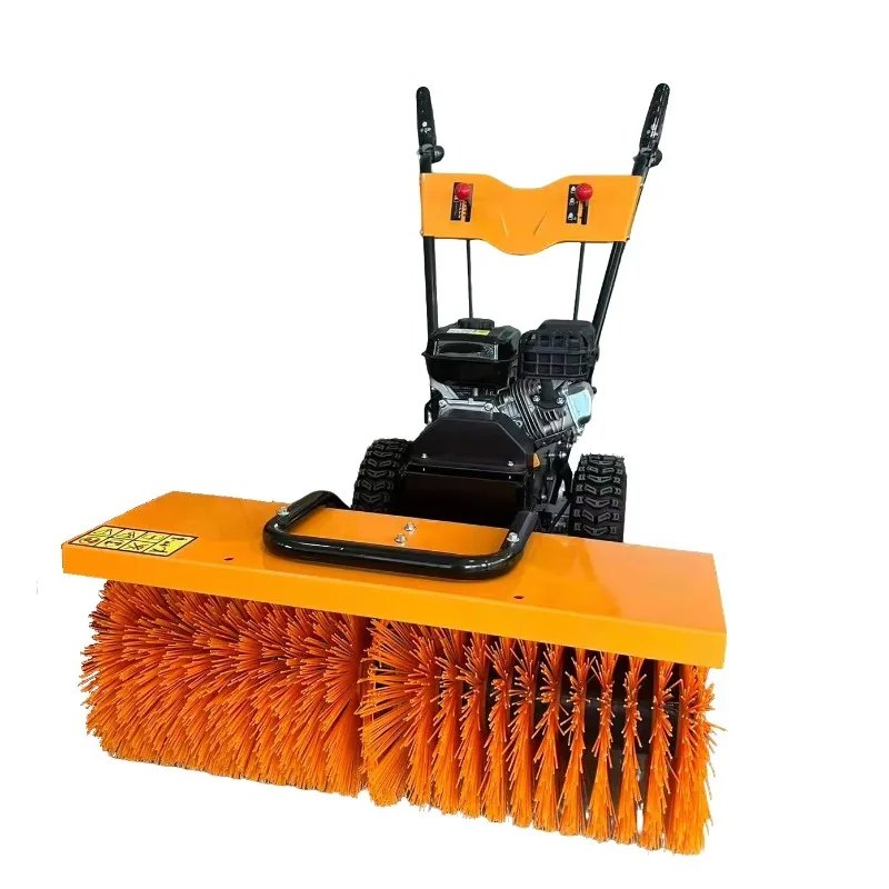 Snow Cleaner Road Sweeper Economic Diesel Powered Snow Power Broom Dust Cleaner Road Sweeper Machine