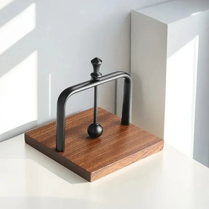 

Держатель для салфеток из цельного дерева для кафе, креативный плоский диспенсер для салфеток, квадратная основа, декор для вечеринки, стеллаж для выставки товаров для салфеток, столешница