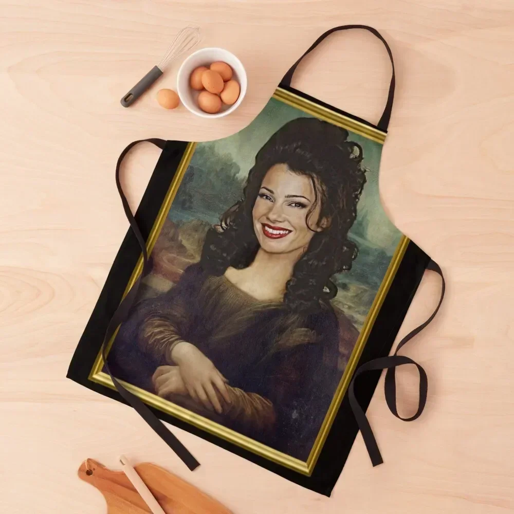 The Nanny - Mona Lisa Apron Chef Uniform Kitchen Useful Things For Kitchen Apron