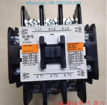

Оригинальный контактор переменного тока SC-N1/G [26] 26A DC48V