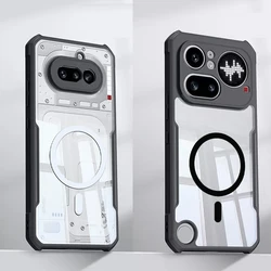 For Nothing Phone 4a Pro 4 A ๋ง๊ทธ๋คํฑ ์ผ์ด์ค Capas ํฐ ๋ฒํผ ์ถฉ๊ฒฉ ๋ฐฉ์ง ๋ฐฑ TPU ์ํํธ ์ปค๋ฒ Funda Coque