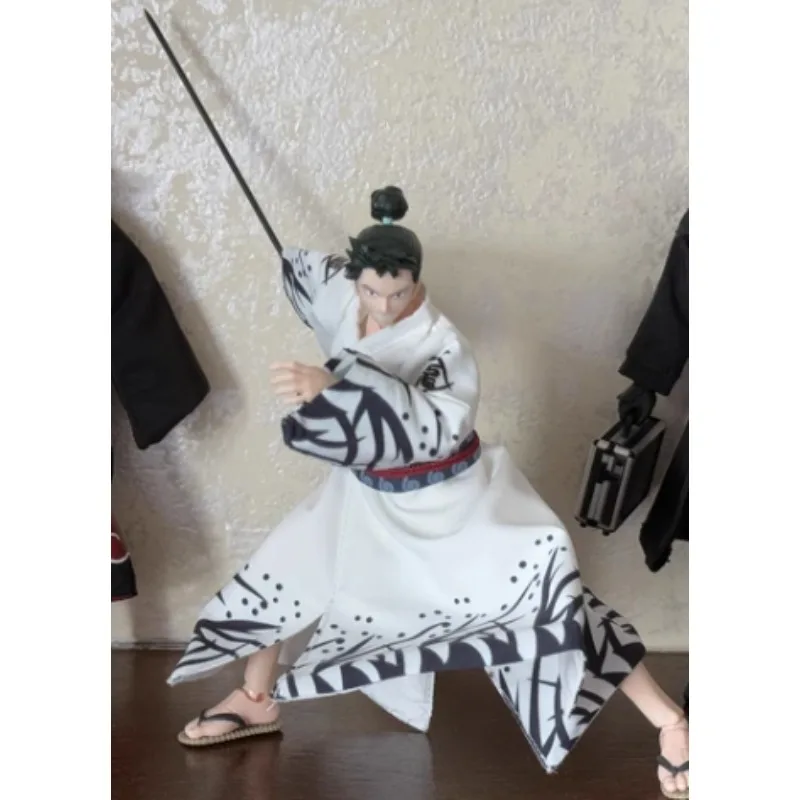 

Handmade 1/12 Scale Warrior Primary Color Gradient Green&Ghost Lsland Color One Piece Kimono for 6'' SHF Action Figures Body