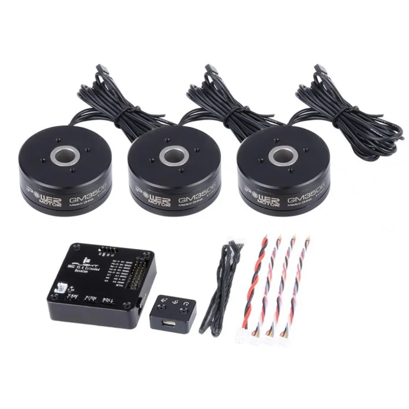 

Iflight Ipower AlexMos 32 BIT Extended BGC with GM3506 GM3506-130T Brushless Motor Combo Set for Camera Aerial Photography