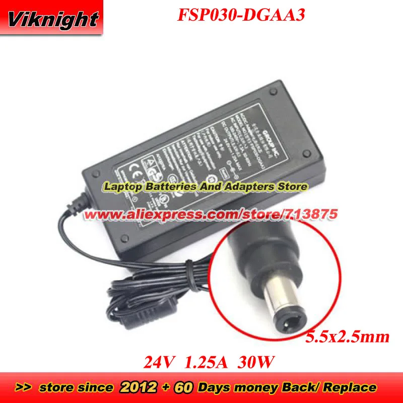 FSP030-DGAA3 AC Adapter For FSP 24V 1.25A 30W Laptop Charger for Huawei FSP030 CONFERENCE TERMINAL with 5.5x2.5mm tip