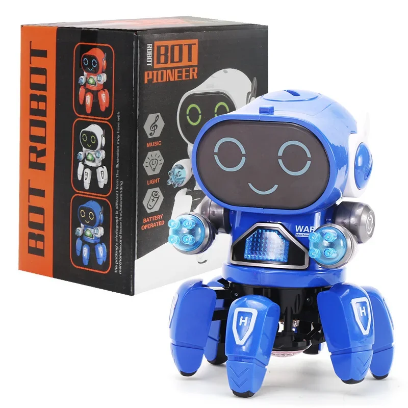 Emo Robot Smart Robots Dance Voice Command Sensor, Singing, Dancing, Repeating Robot/ Toy for Kids Talkking Robots/