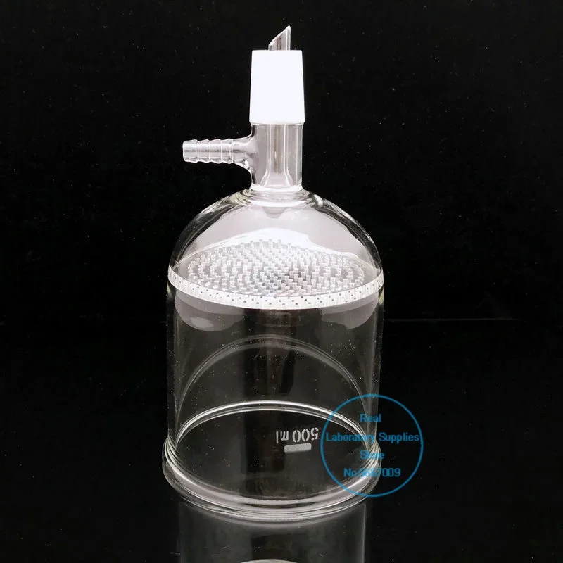 1piece 30ml/60ml/100ml/150ml/250ml/500ml/1000ml Glass Suction Filter Funnel (Default 24#)