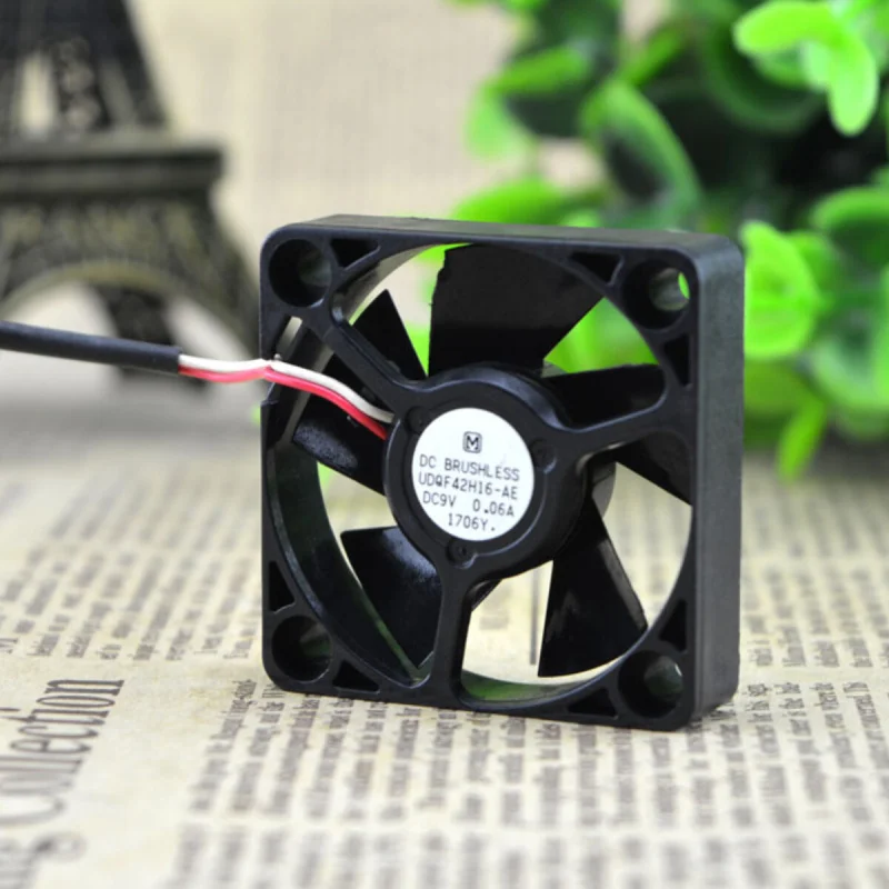1PCS PANAFLO UDQF42H16-AE |   9V 0.06A |   4CM |   Micro Quiet Industrial Chassis Fan