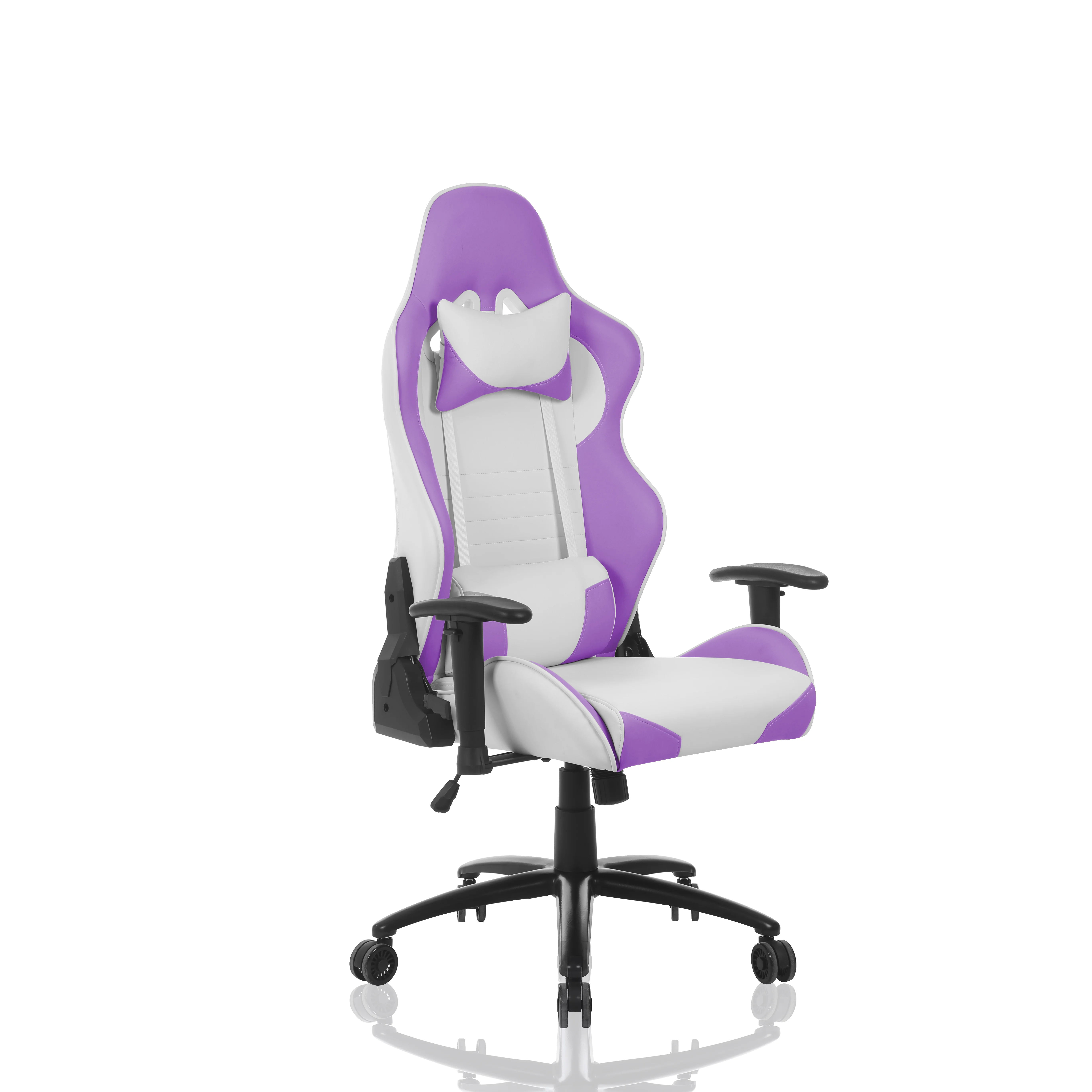 Purple Gaming Chair For Gift Lumbar Support Game Chair For Christmas Gift High Quality Silla Gamer Wholesale Purple Gaming Chair