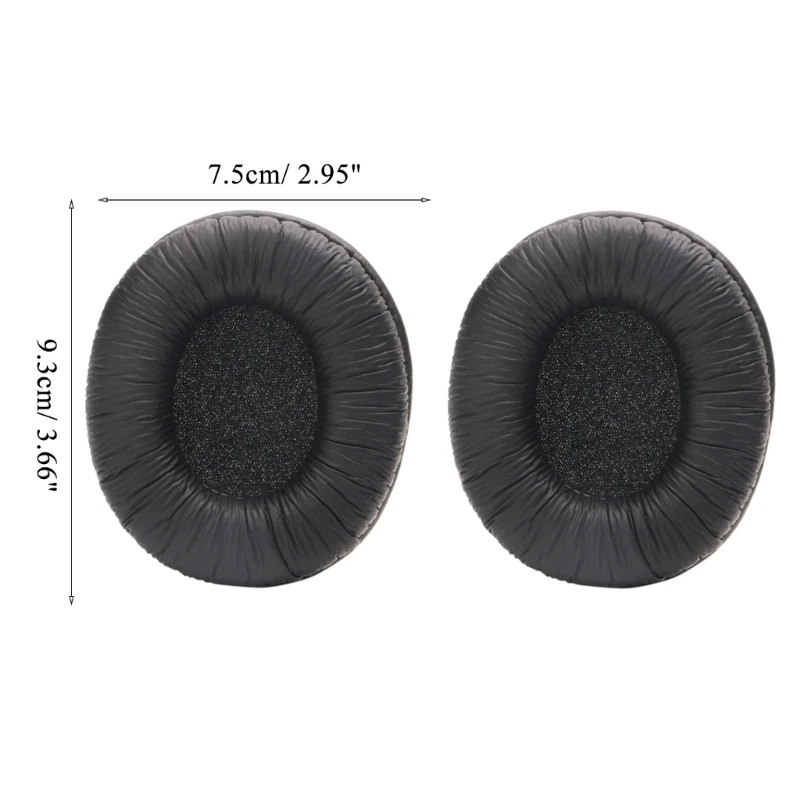 573A Easily Replaced Ear Pads for MDR-7506 MDR-V6 Headphone Thicker Foam Covers Sleeves Earpads Prop