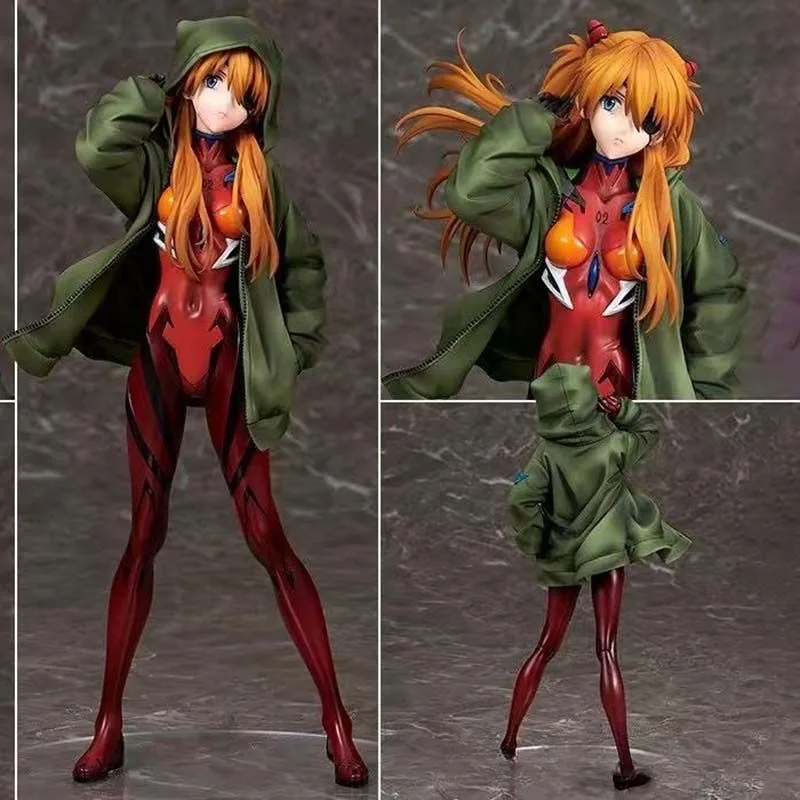 

Neon Cute Genesis Classic Evangelion Cute Anime Figure Peripheral Collection Toy Ornament for Computer Case Desktop Decoration
