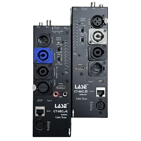 LASE CT-88C Separat multifunktionskabeltestare Linjemätare XLR-signallinjemätare HDM-linjemätare Automatisk ljudlinjemätare på sidan 8 best sales Testare XLR - №2