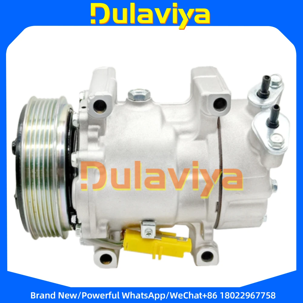 

Auto AC Compressor SD6V12 For PEUGEOT 206 307 PARTNER Bipper 9646273880 9639078180 9646273380 9655191580 9655191680 6453LS