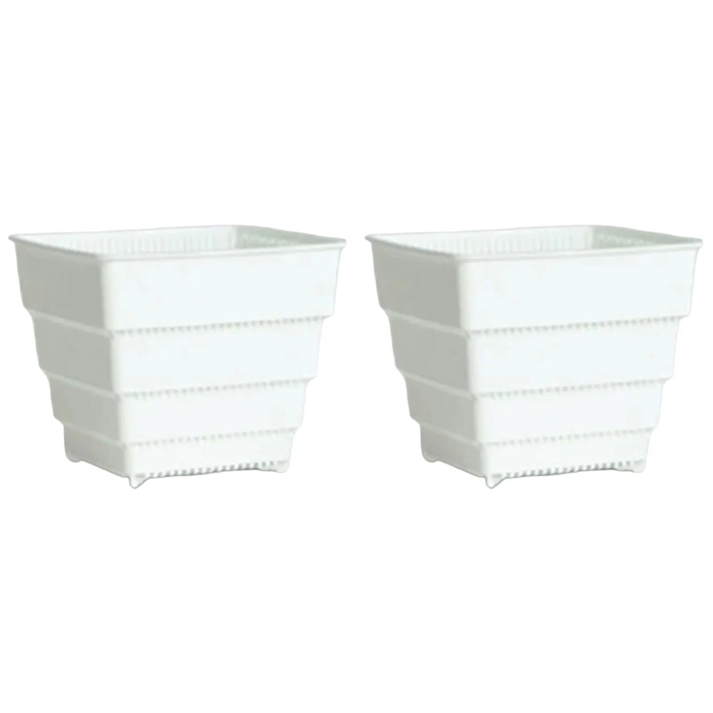 Air Circulation Design Breathable Flowerpot Bottom Drainage Holes Weather Resistant Flowerpot Breathable Flowerpot