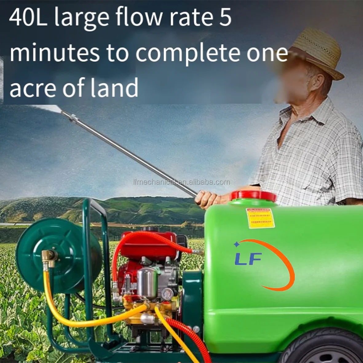 รถเข็นฉีดน้ำสำหรับสวน/ฟาร์ม/เก - Farming Equipment For Agriculture บทวิจารณ์และราคา
