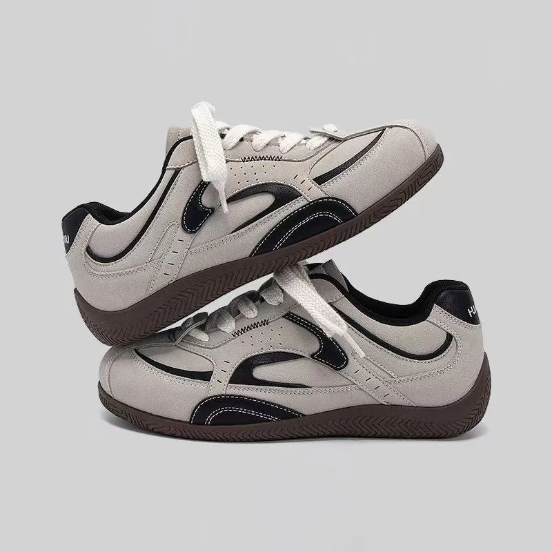Men Plus Size Retro British Style PU Leather Shoes Ankle Comfortable Foot Feel Casual Shoe Wear-resistant Outsole Walking Shoes