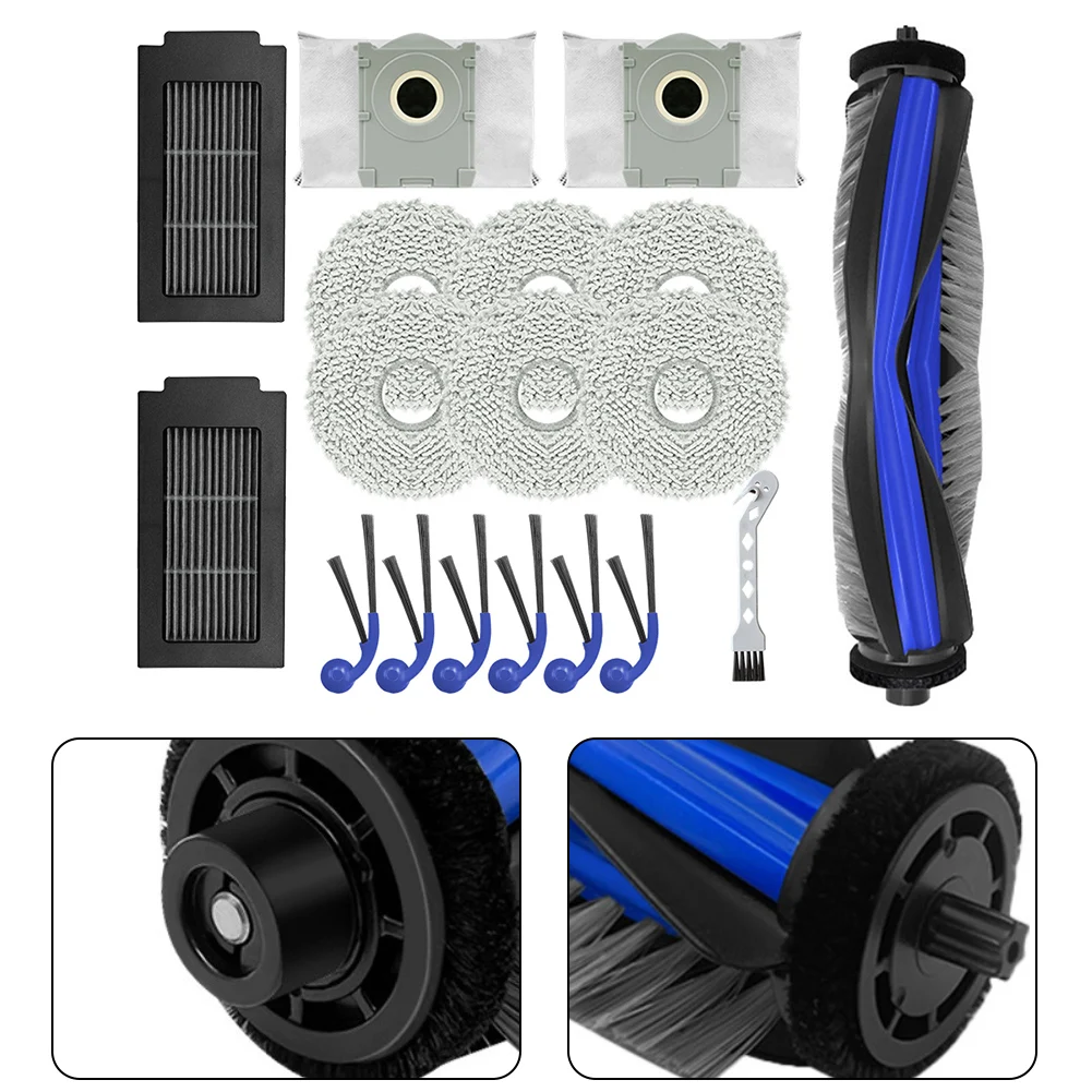 ل ECOVACS ل DEEBOT T30C ل Omni / T30C ، Omni/Gen2 مكنسة كهربائية روبوتية مرشح فرشاة الجانب الرئيسي ، ملحقات كيس الغبار الممسحة #3